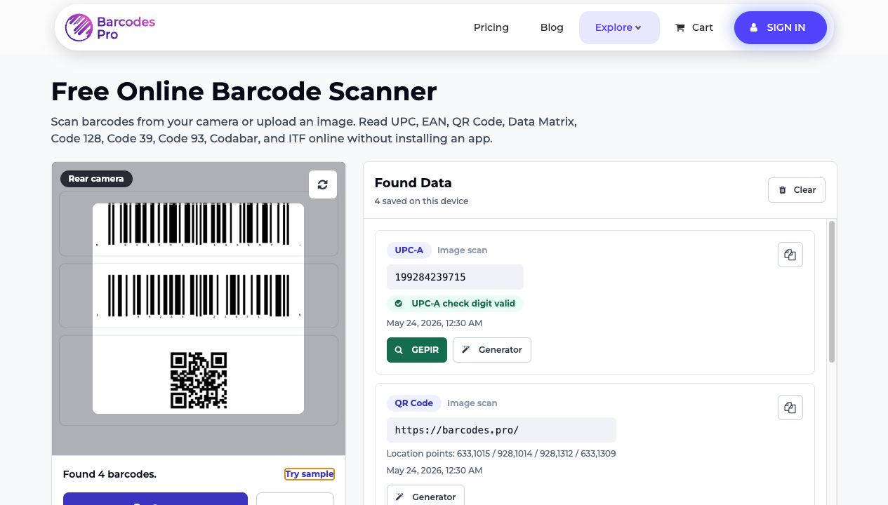 How to Scan a Barcode From a Screenshot, Camera, or Product Photo
