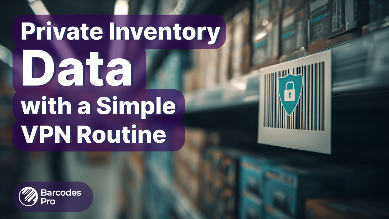 Keeping Retail Inventory Data Private with a Simple VPN Routine